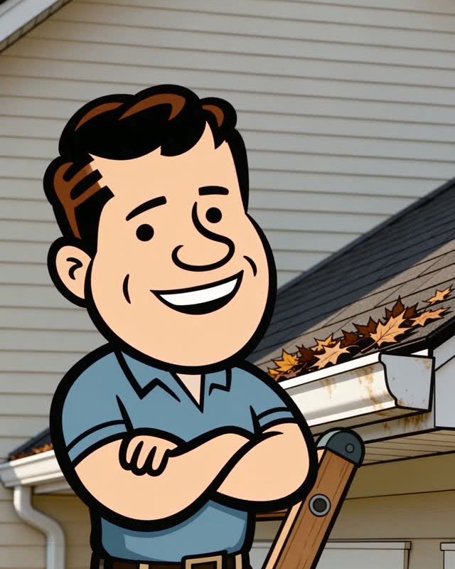 Reel answering how often you should have your gutters cleaned